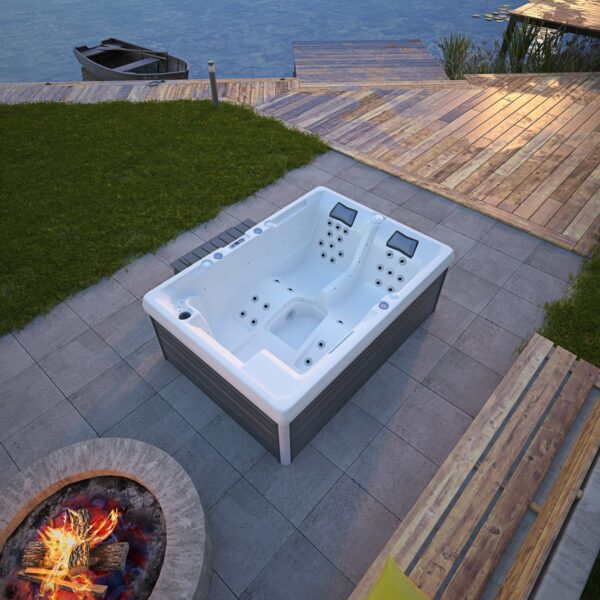 756 Outdoor Whirlpool Elba weiss