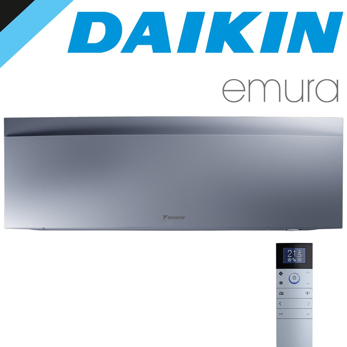 Daikin Emura 3 silber FTXJ AS Wandger