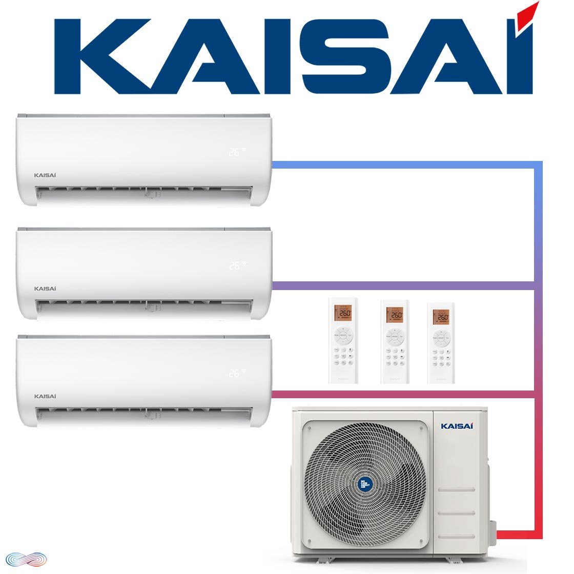 Klimaanlage Kaisai One Multisplit KRX Set