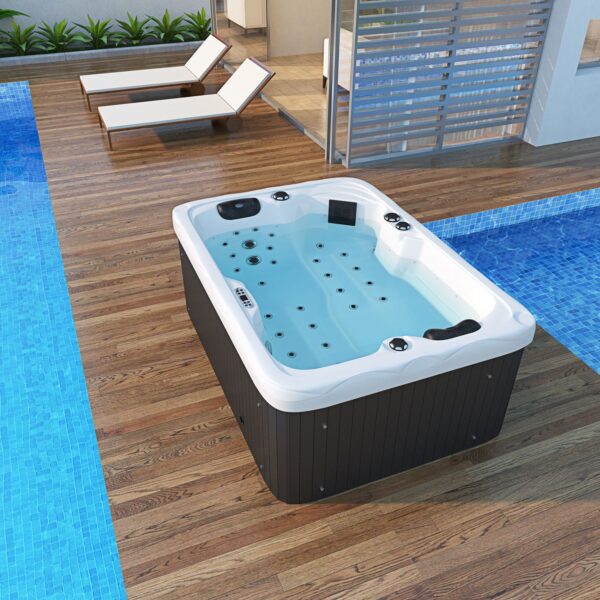 397 Outdoor Whirlpool LEVANZO weiss