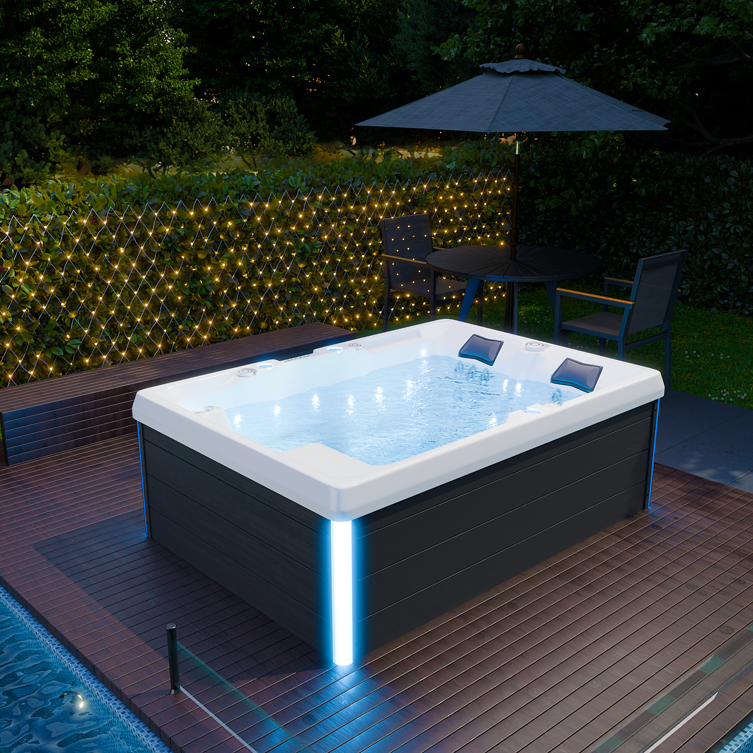 756 Outdoor Whirlpool Elba weiss