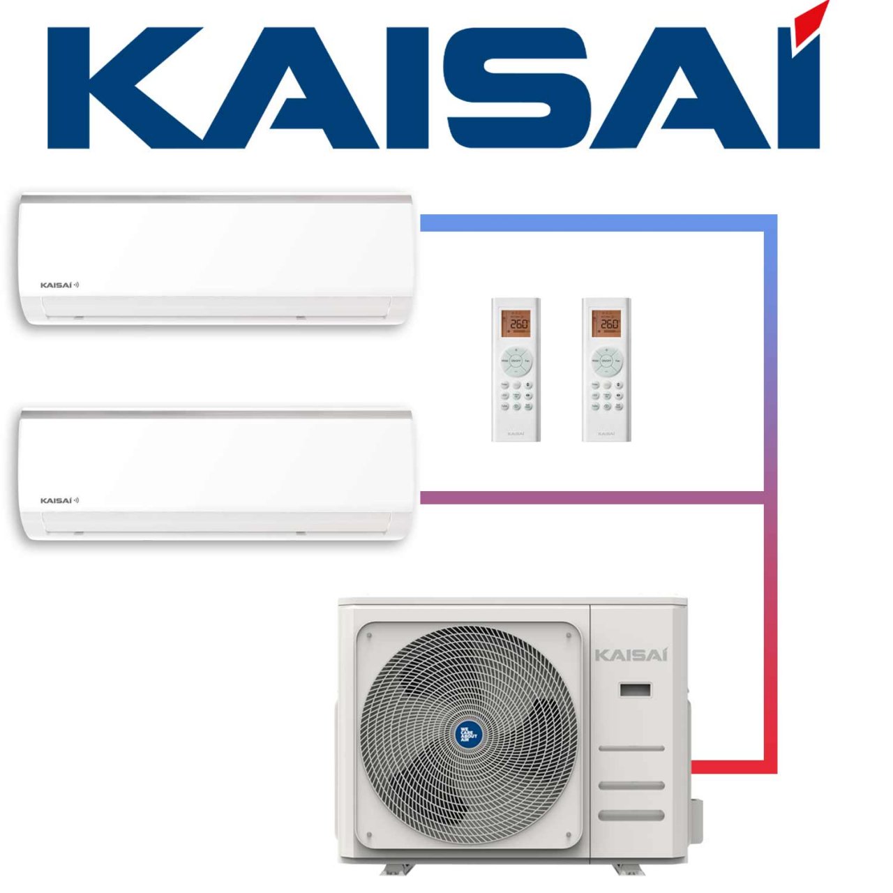 Klimaanlage Kaisai Fly Multisplit KWX Set