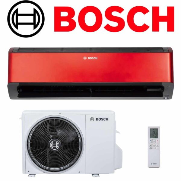 BOSCH Climate Class 8000i 35 ER Klimaanlage 3,5 kW | Rot""