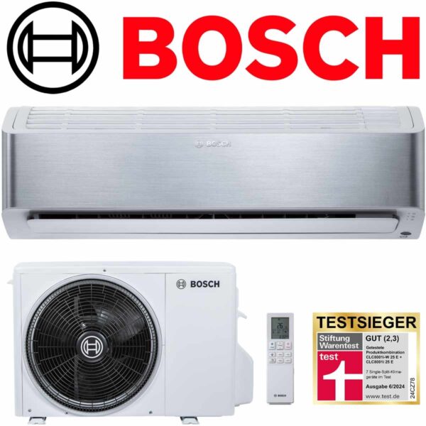 BOSCH Climate Class 8000i 35 ES Klimaanlage 3,5 kW | Silber""